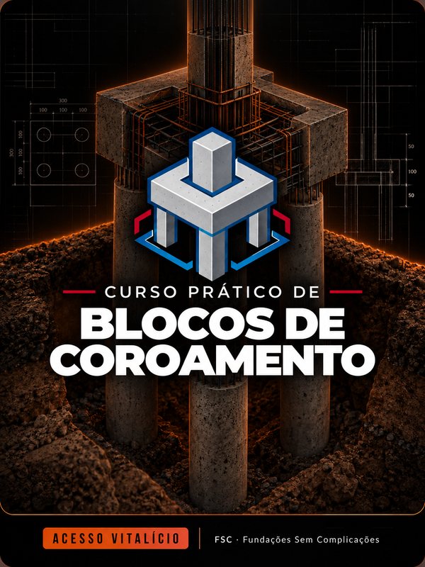 Capa do curso Curso Prático de Blocos de Coroamento