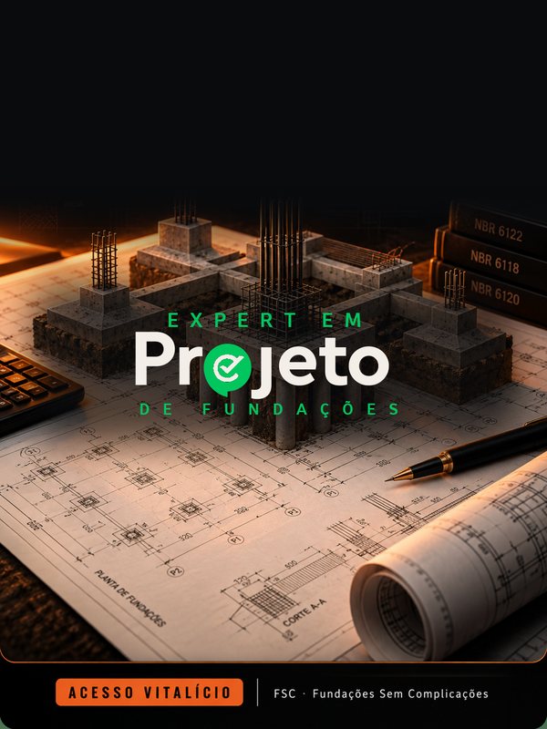 Capa do curso Expert em Projeto de Fundações